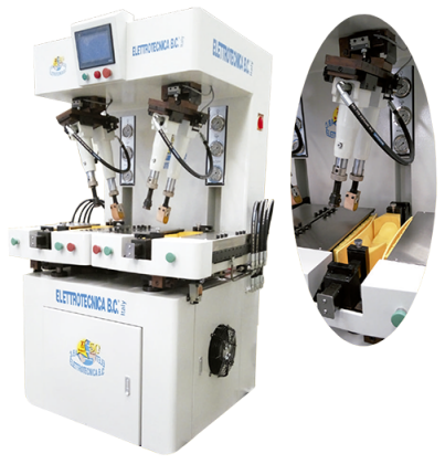 Elettrotecnica BC Mod P81 TS Hydraulic sole press for opanka soles