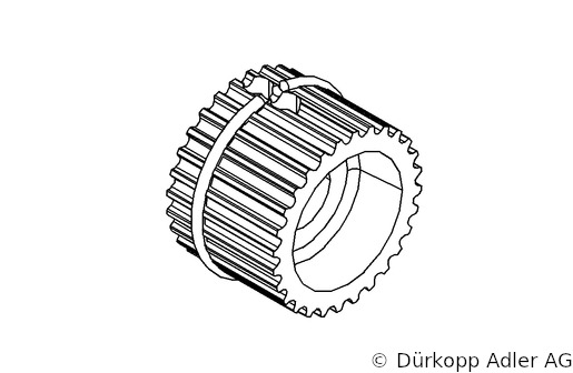 0667 145074 — TIMING BELT PULLEY