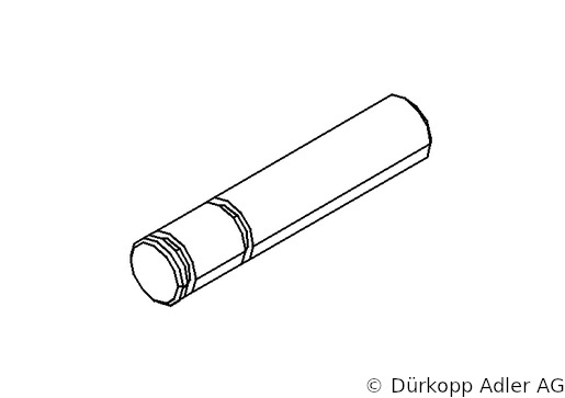 0271 000667 — ось коленоподъёмника