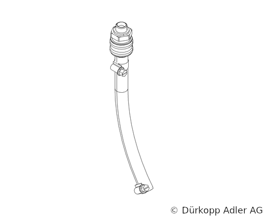 D867-290945 DELTA 2-Needle lockstitch flatbed bottom feed, needle feed and alternating foot top feed sewing machine. (4867 990017 011)