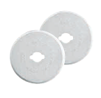 2 replacement blades for Kai rotary cutter, 28 mm
