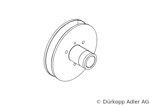 0195 000119 — фланец маховика