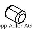 9205 102168 — THREADED PIN
