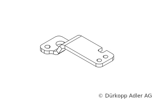0244 014605 — прижимная пластина